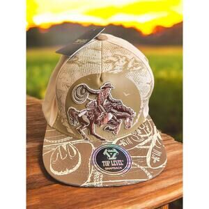 Top Level Snapback Rodeo Hat